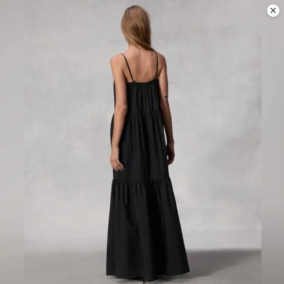 rag & bone Leilah Poplin Dress Women's Size Large NWT - Picture 3 of 13